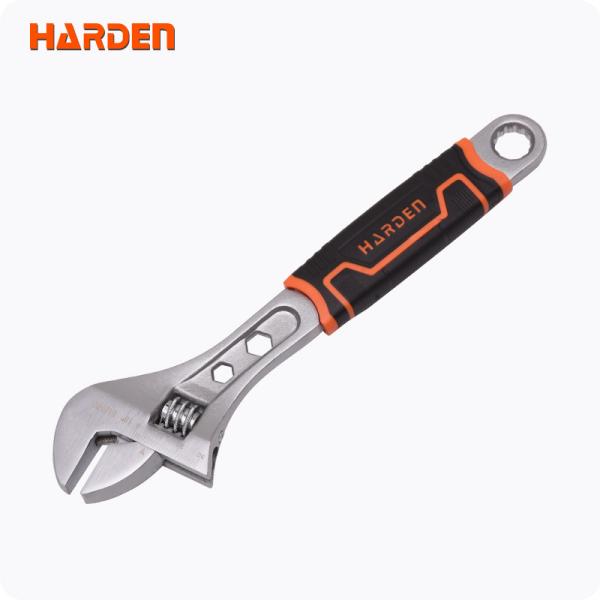 8" - Adjustable Wrench WithRubber Grip