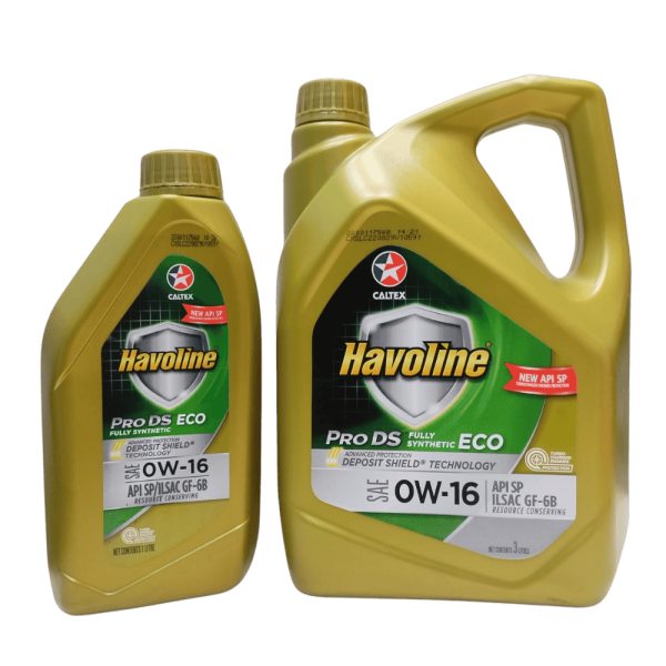 CALTEX HAVOLINE PRO DS ECO 0W-16 FULL SYNTHETIC 4L