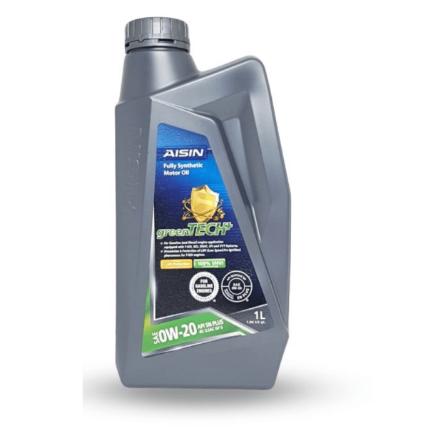AISIN GREENTECH PLUS 0W-20 FULL SYNTHETIC 1L