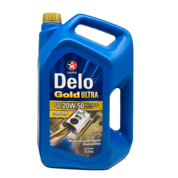 CALTEX DELO GOLD ULTRA MULTRIGRADE 20W-50 MINERAL 5L
