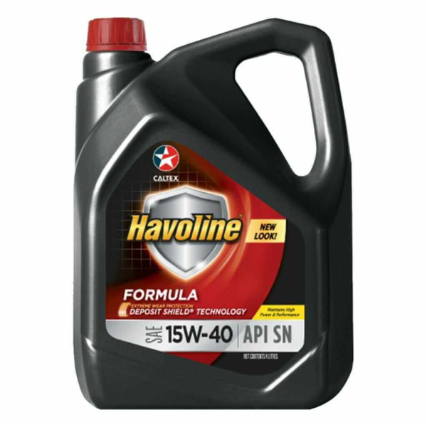 CALTEX HAVOLINE FORMULA 15W-40 MINERAL 4L