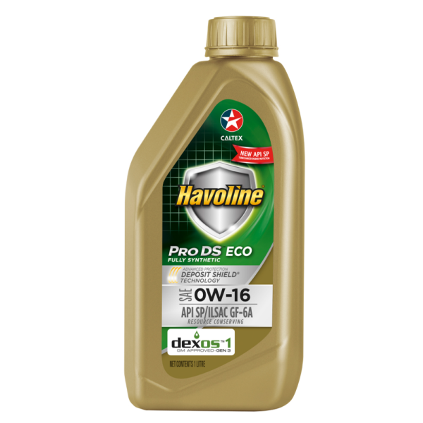 CALTEX HAVOLINE PRO DS ECO 5 0W-16 FULL SYNTHETIC 1L
